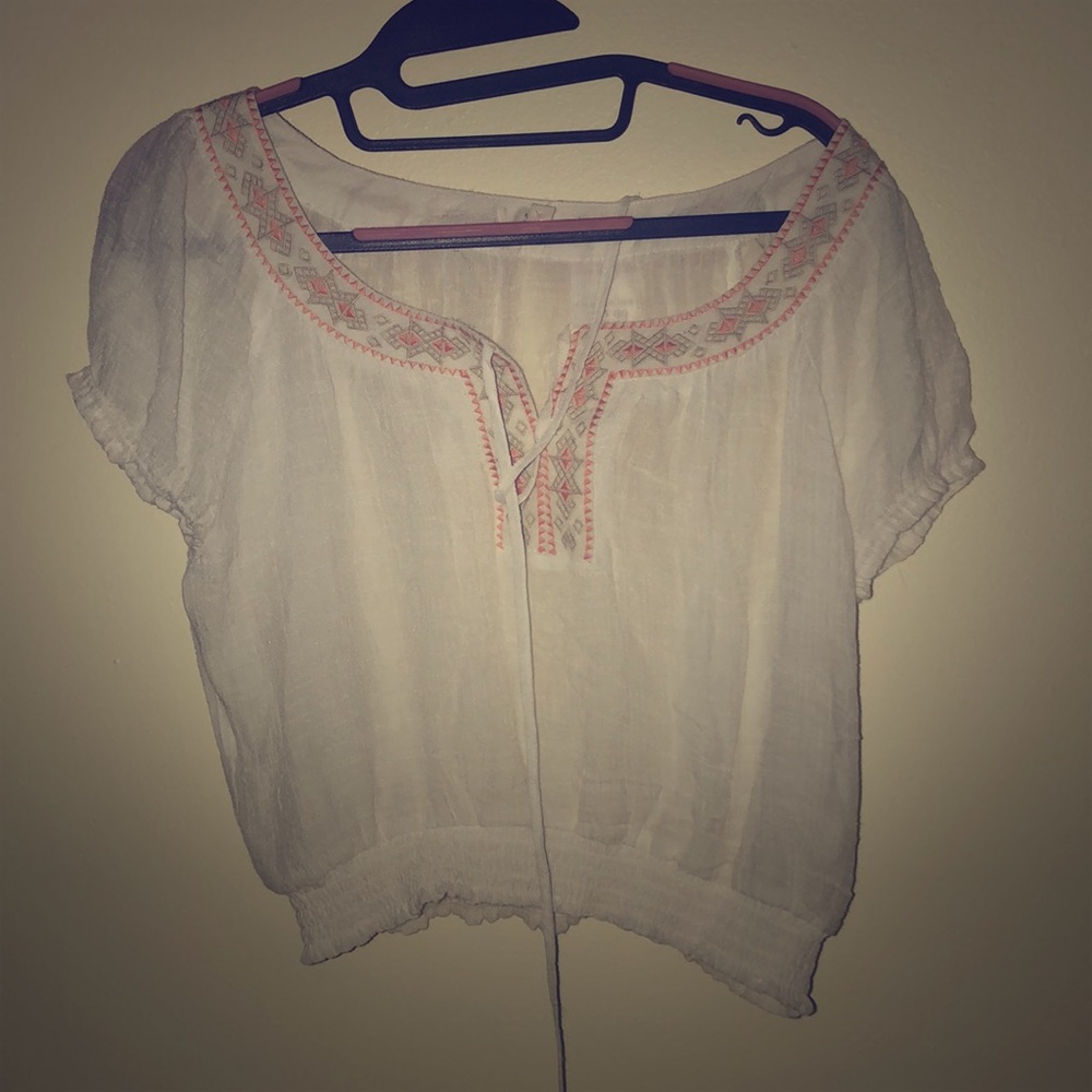 Mine BoHo cropped Blouse